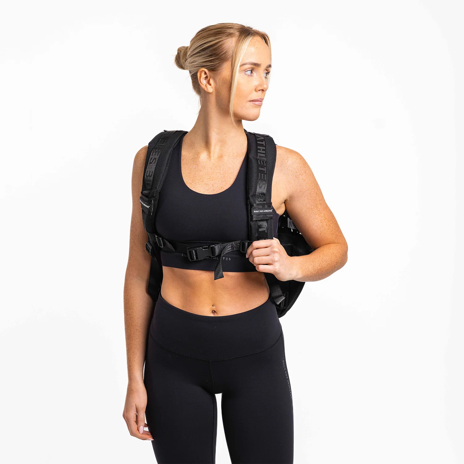 Black Gym Backpack Plus - Image 9