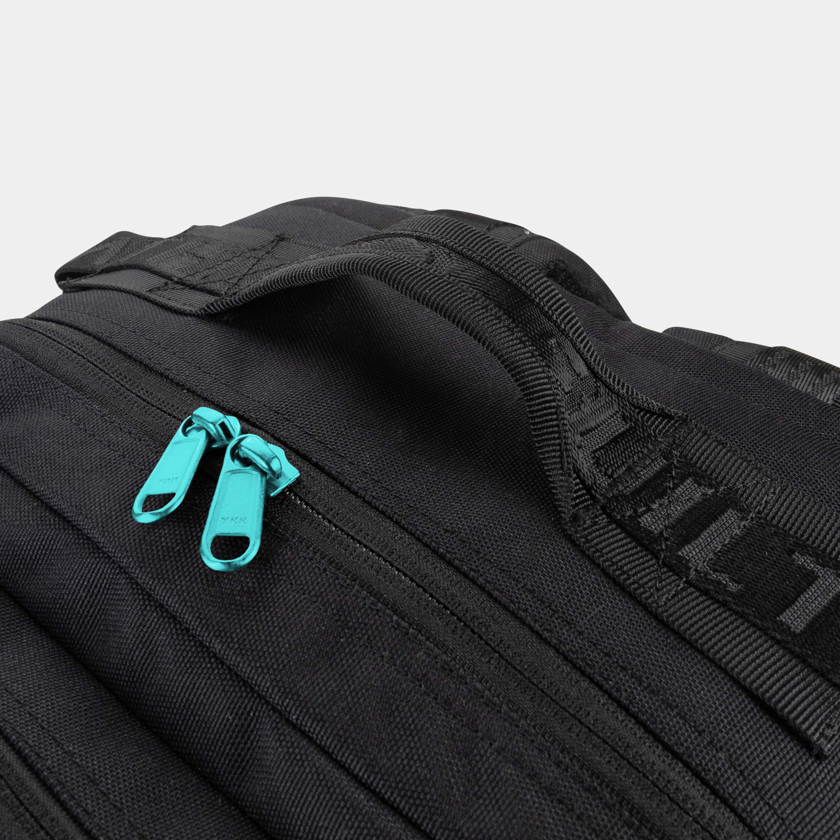 Black & Aqua Hybrid Backpack - Image 9