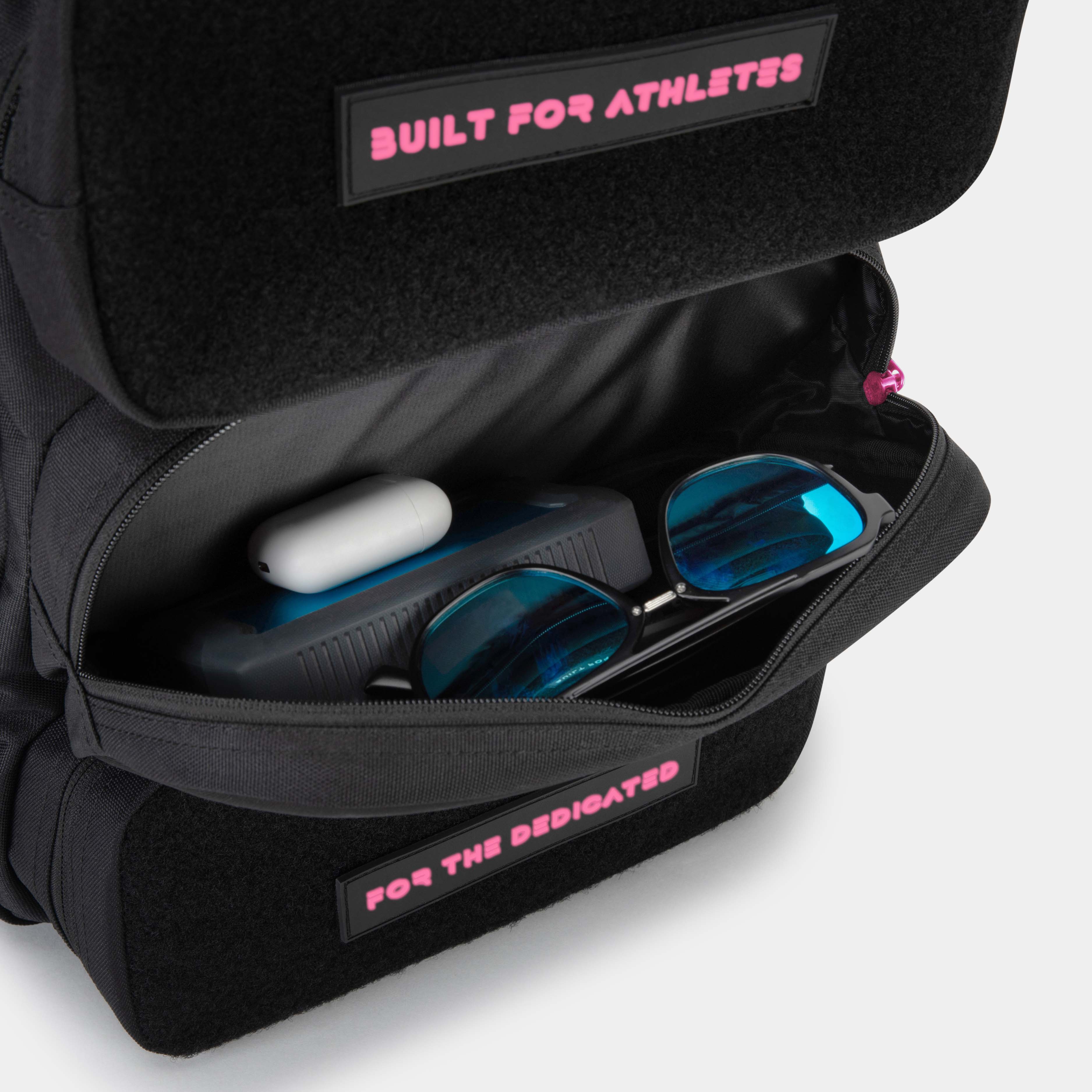 Black & Pink Hybrid Backpack - Image 5