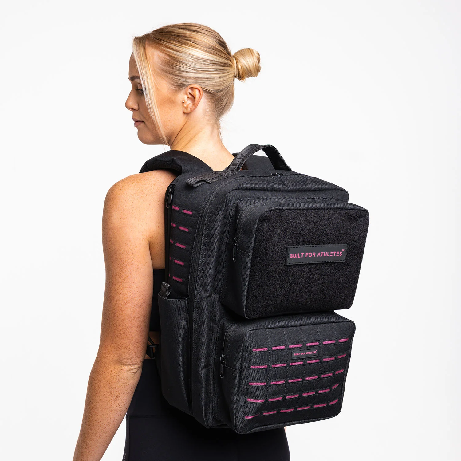 Black & Pink Training Backpack - Image 4