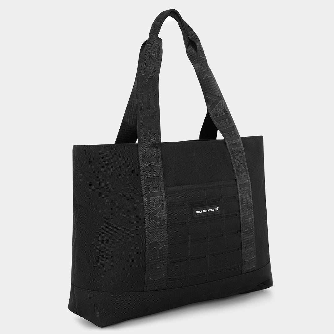 Black Tote Bag Compact - Image 5