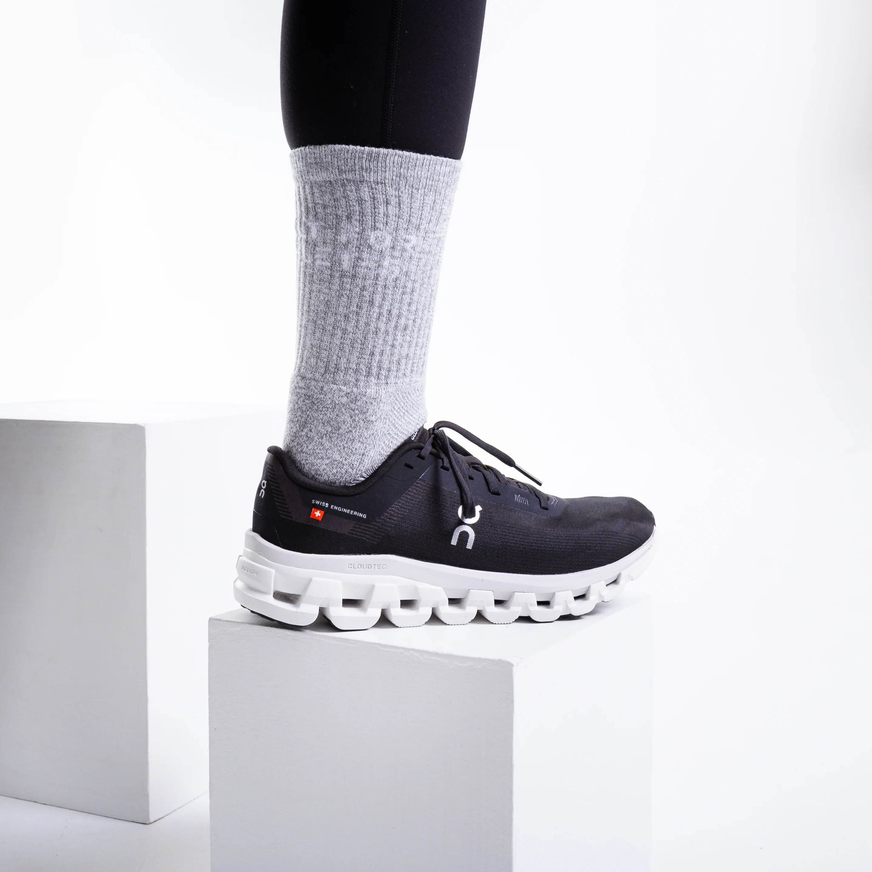 Marl Crew Training Sock - Image 2