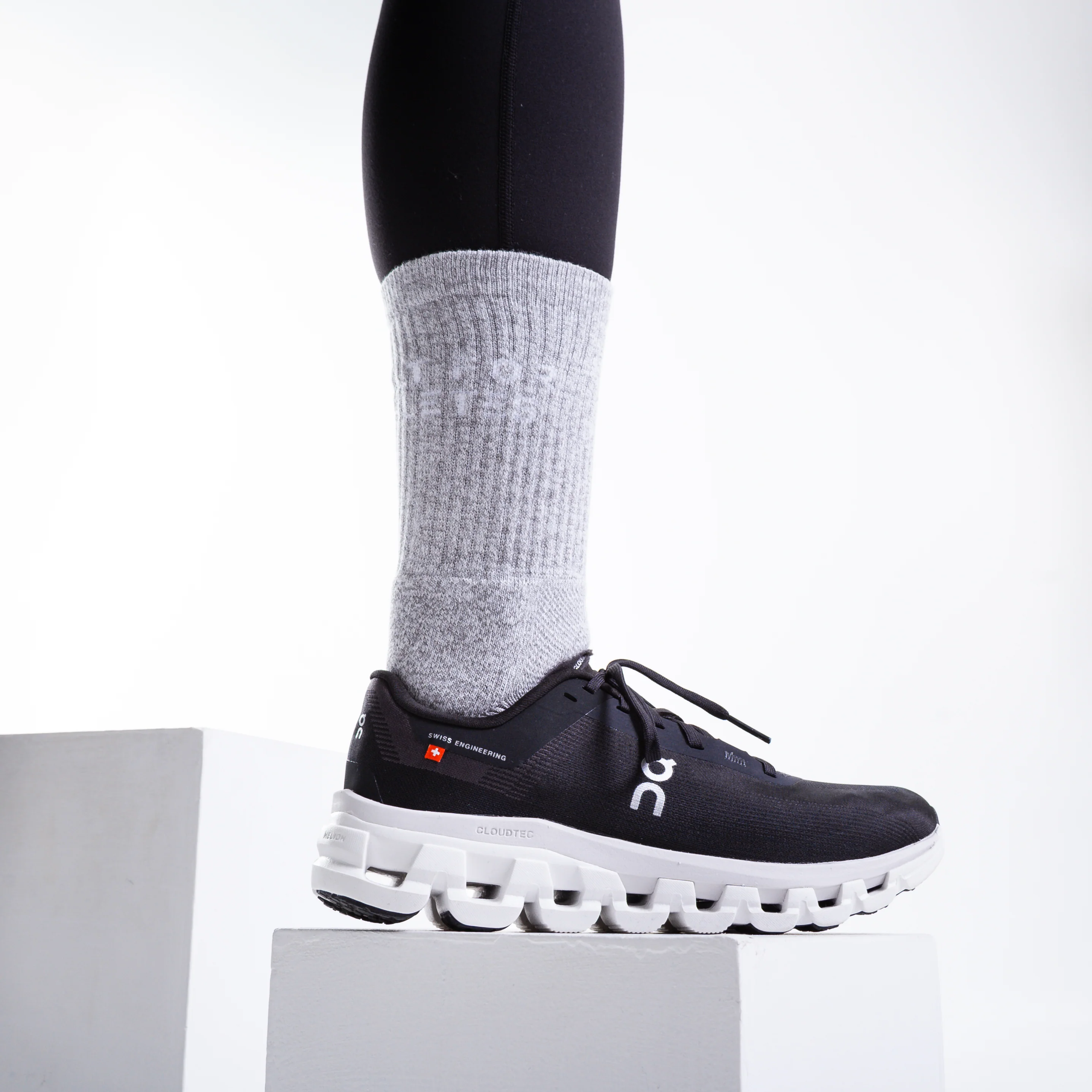 Marl Crew Training Sock - Image 4