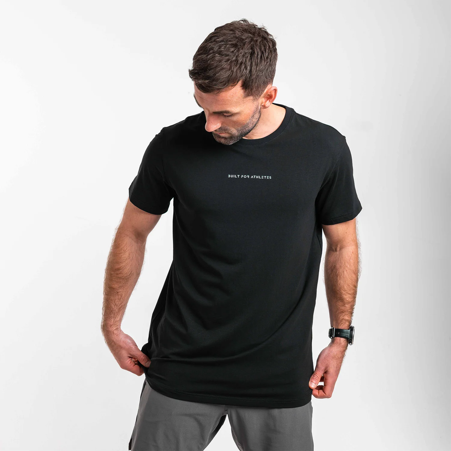 Men's Black Essentials T-Shirt - Image 3