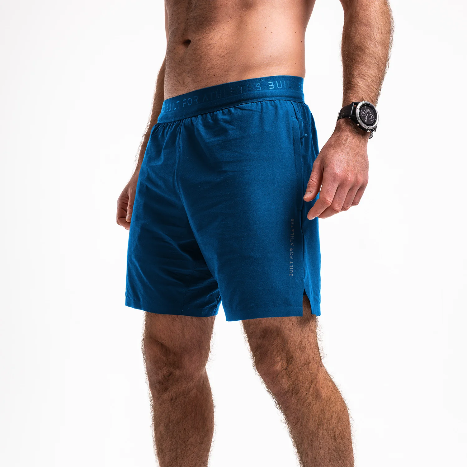 Men's Cobalt Blue 2-in-1 Training Shorts - Image 2