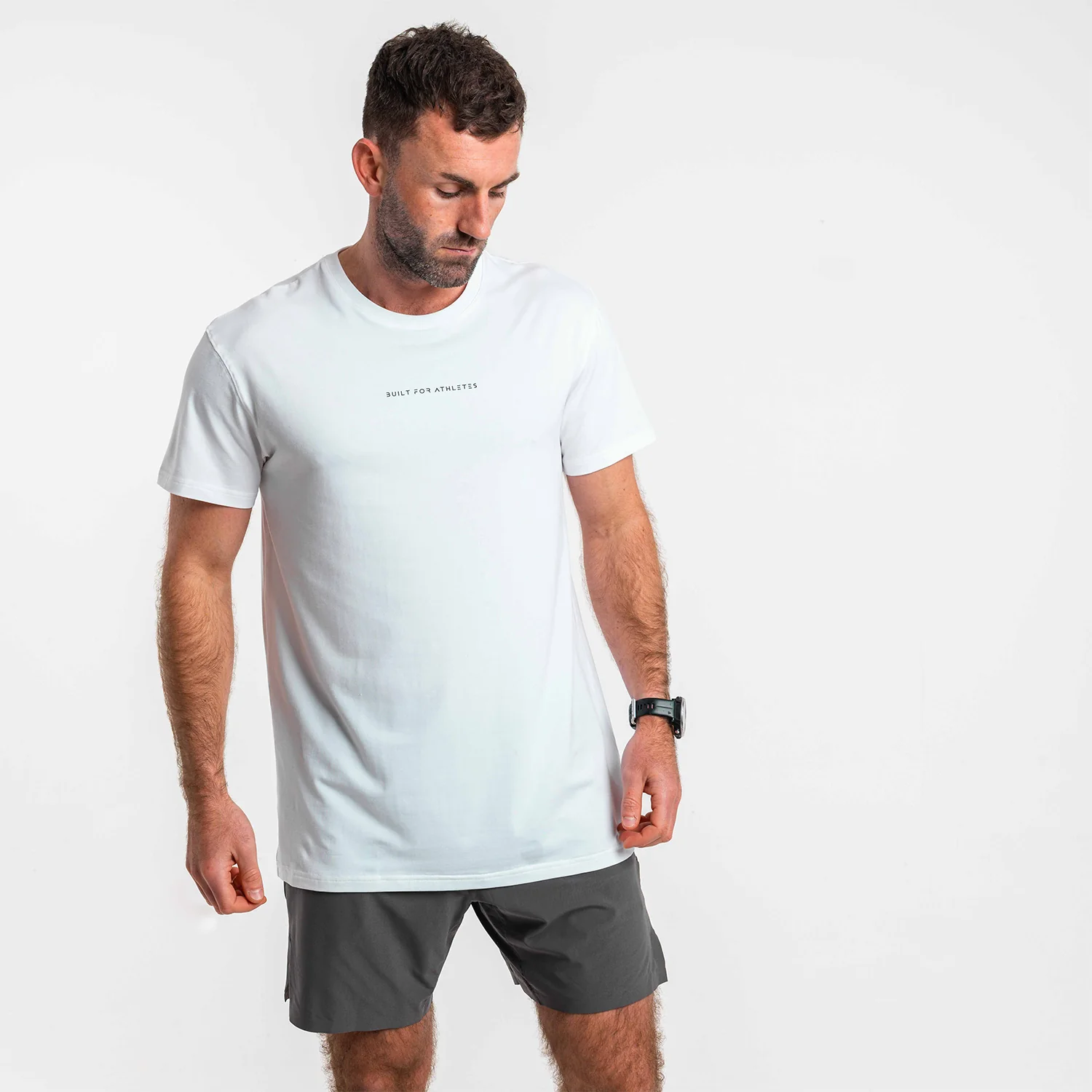 Men's White Essentials T-Shirt - Image 2