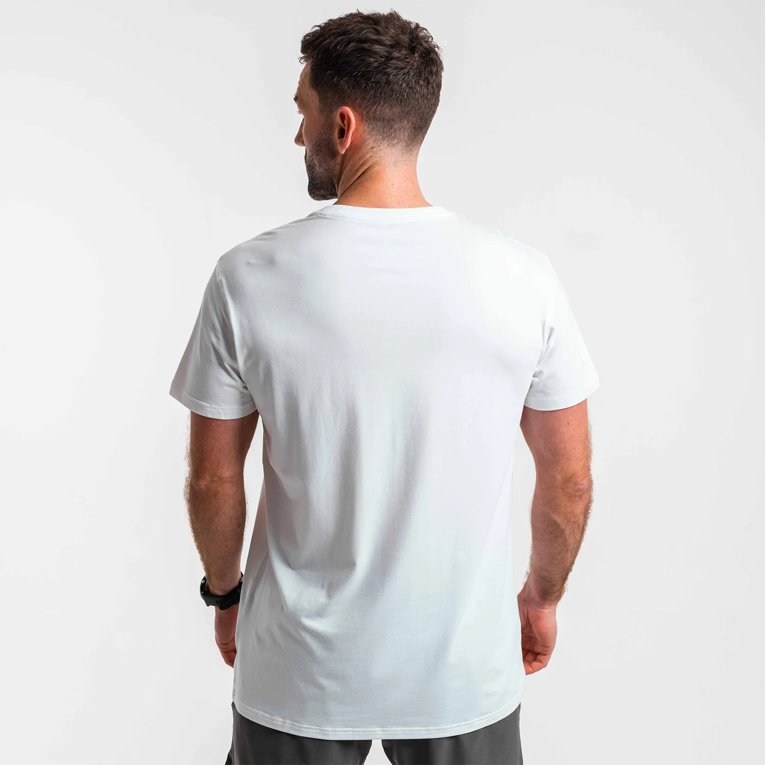Men's White Essentials T-Shirt - Image 4