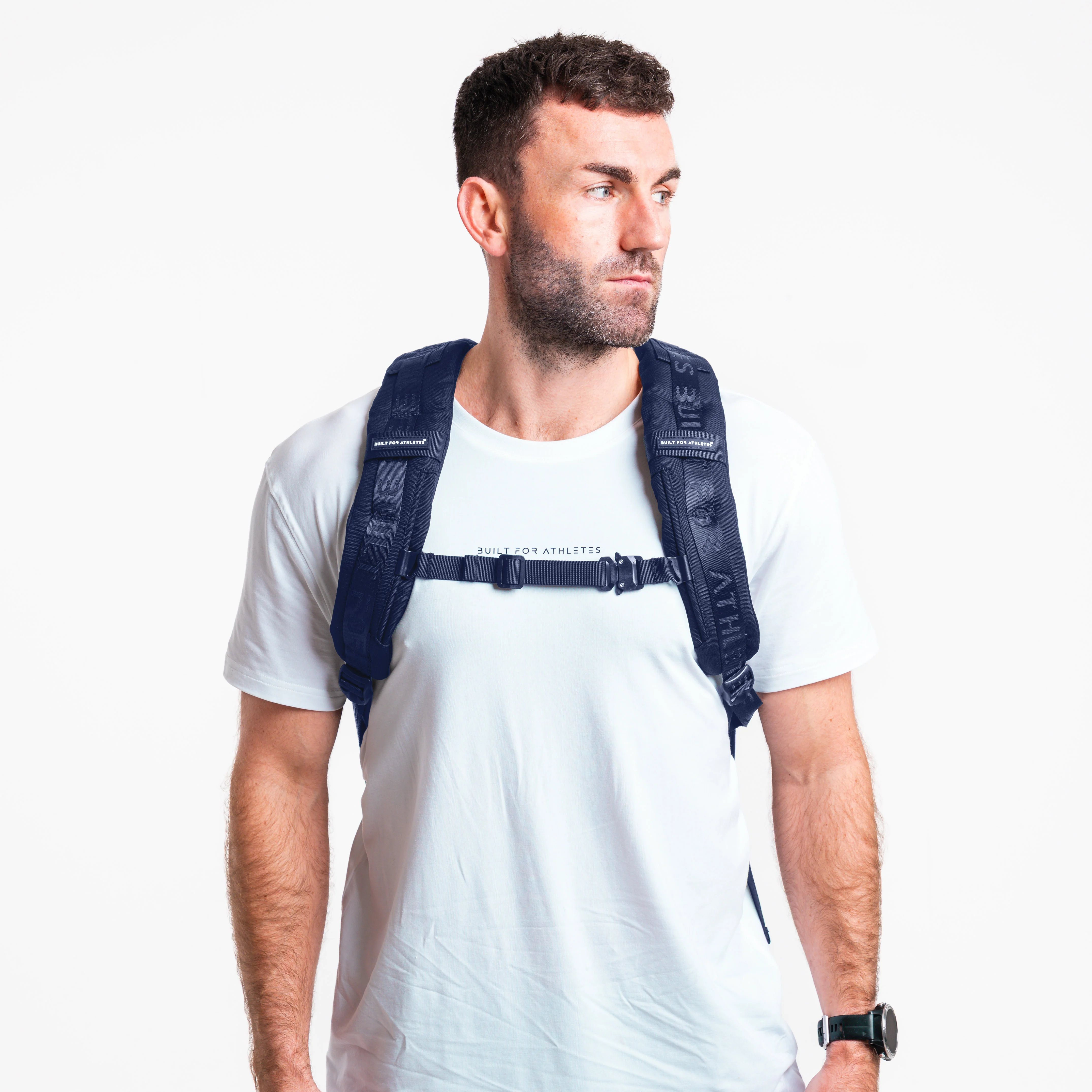 Navy Blue Hybrid Backpack - Image 12