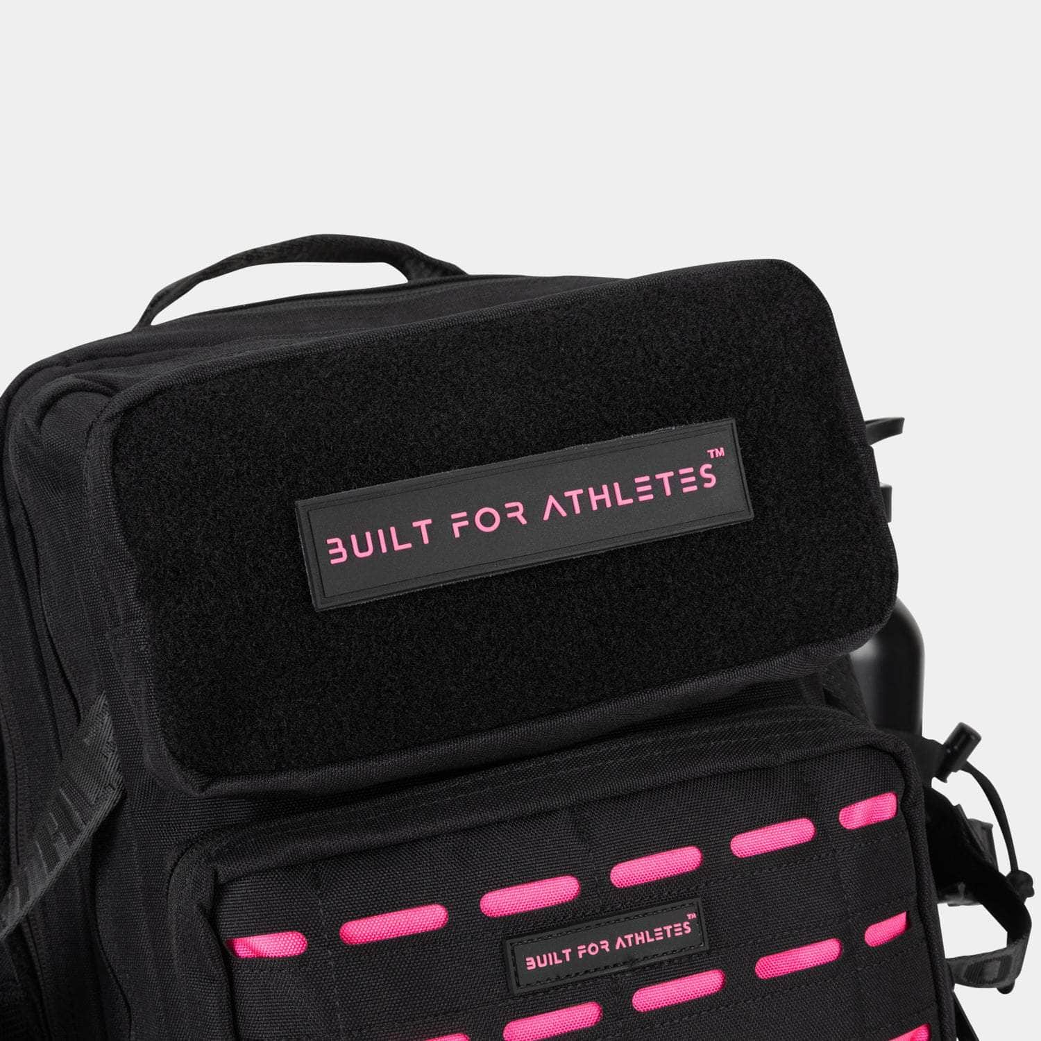 Black & Pink Gym Backpack Compact - Image 12