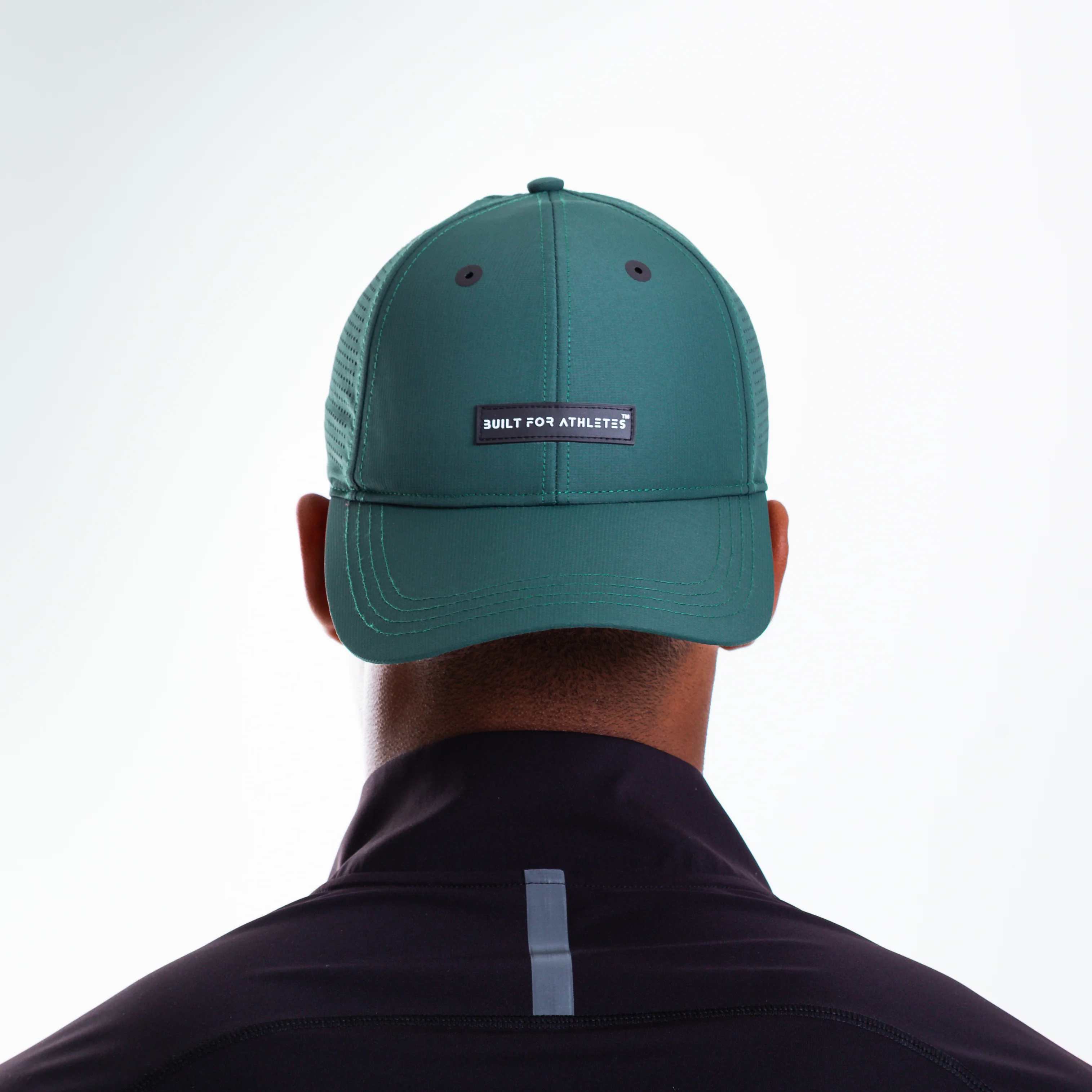 Unisex Forest Green Training Cap - Image 6