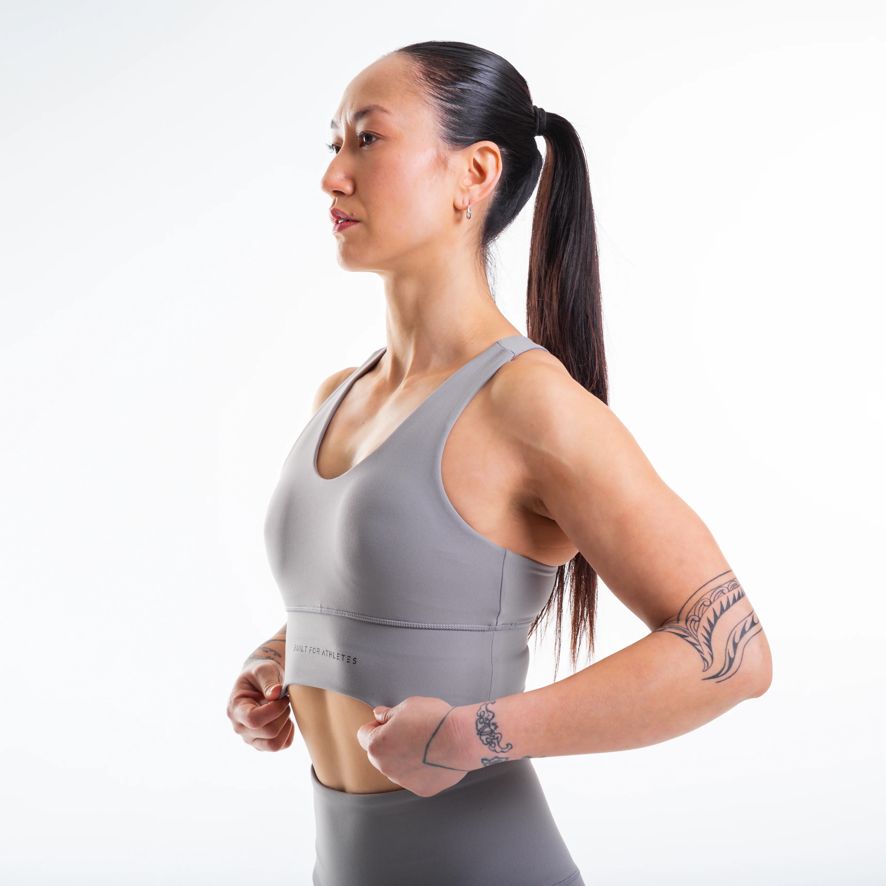 Women's Concrete Sports Bra - Image 5